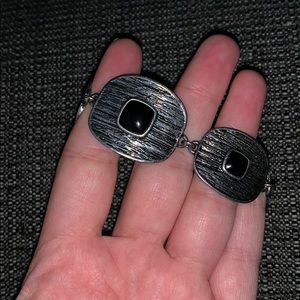 Lia Sophia Jewelry - Lia Sophia silver and black bracelet Lia Sophia Jewelry - Lia Sophia silver and black bracelet
